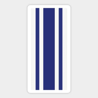 Retro Manchester United 1994 - 1996 Blue and White Striped 3rd Jersey Sticker